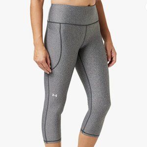 XS Gray Under Armour Athletic Leggings 7/8s Length